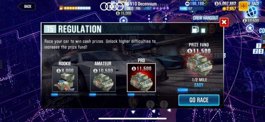 Game Modes CSR2