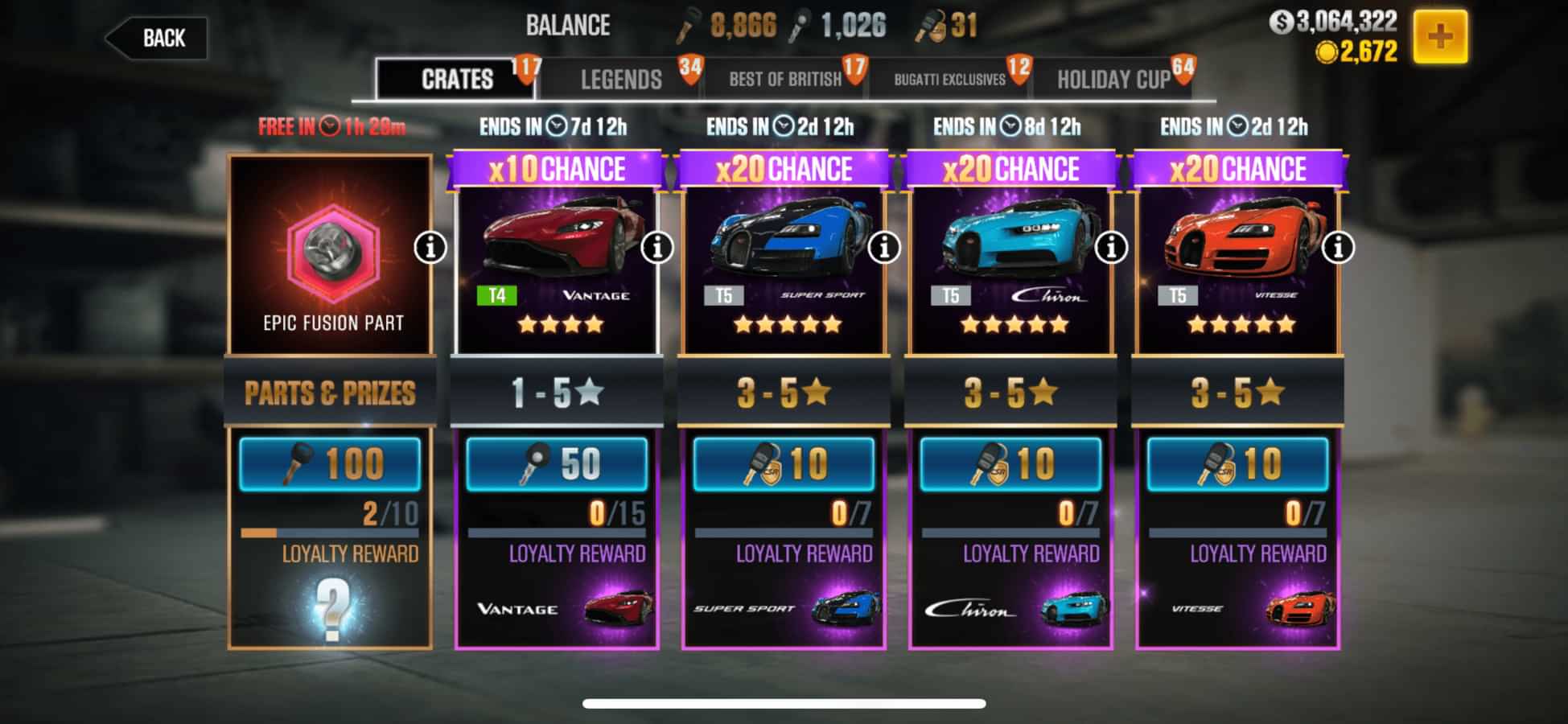 Keys in CSR2, that's how easy you get them