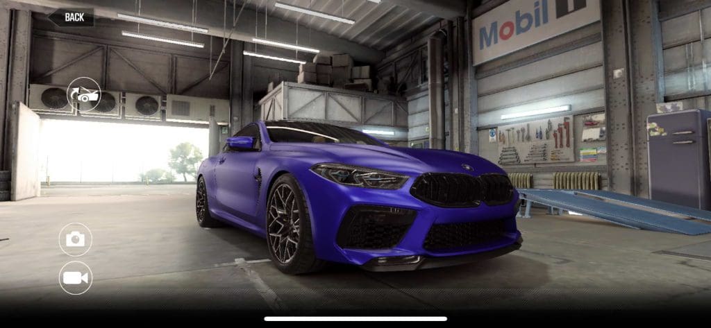 BMW M8 Coupe CSR2