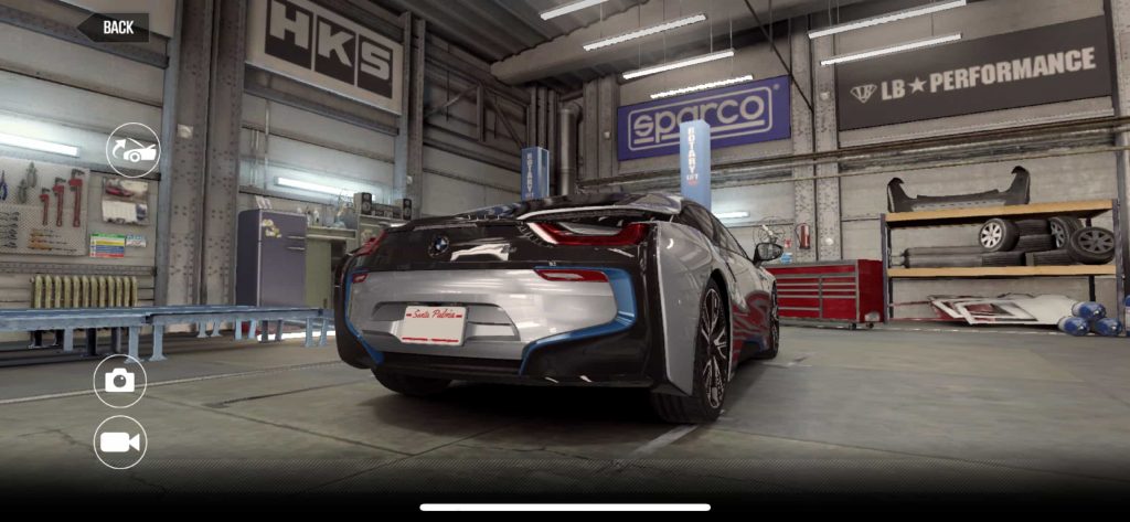 BMW i8 CSR2, tune and shift pattern 3 BMW i8 CSR2