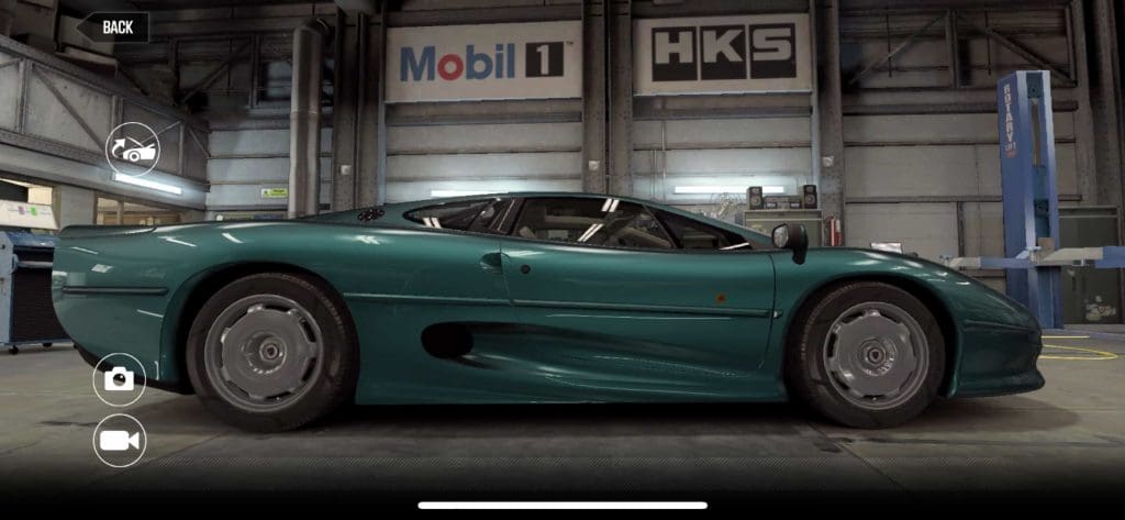 Jaguar XJ220 CSR2, best tune and shift pattern 4 Jaguar XJ220 CSR2