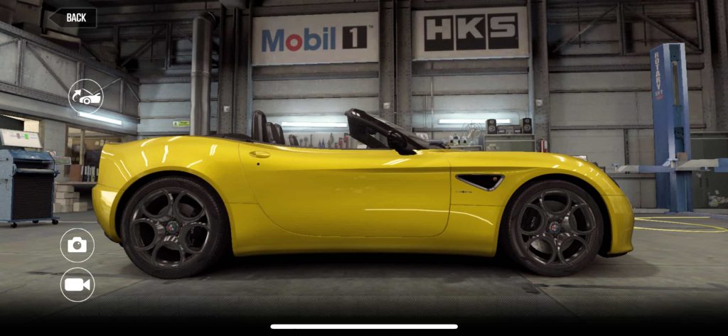 Alfa Romeo 8C Spider CSR2, best tune and shift pattern 4 Alfa Romeo 8C Spider CSR2