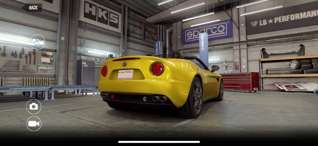 Alfa Romeo 8C Spider CSR2, best tune and shift pattern 3 Alfa Romeo 8C Spider CSR2