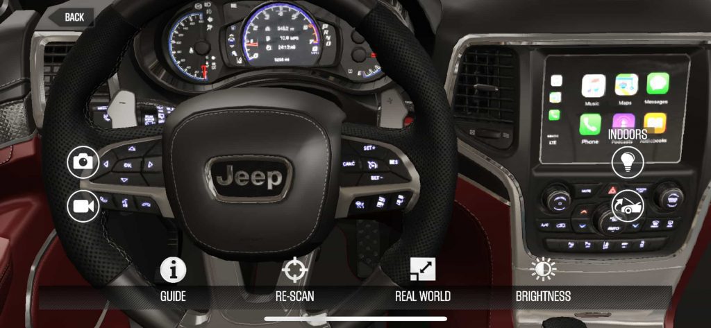 Jeep Grand Cherokee Trackhawk CSR2, tune and shift pattern