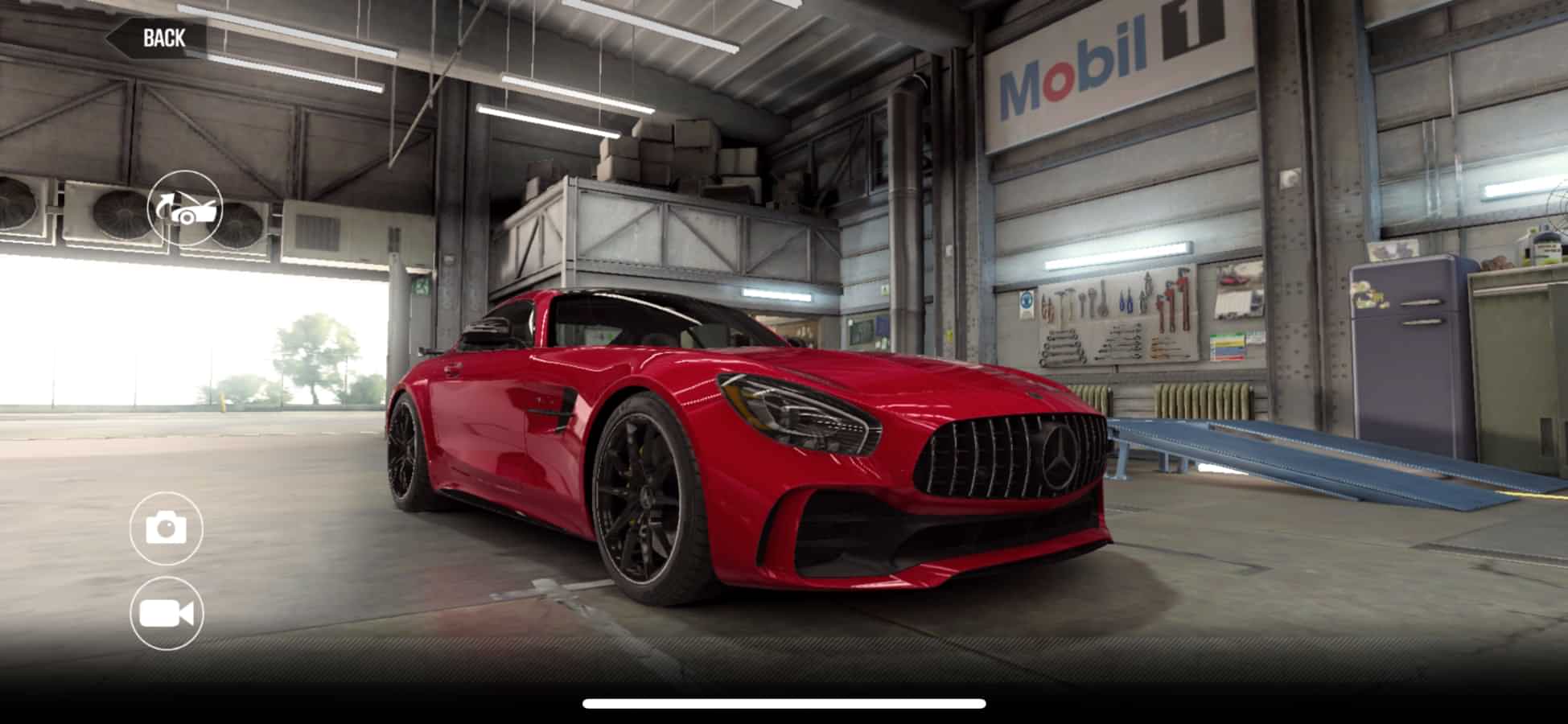 Mercedes Benz AMG GT R CSR2, tune and shift pattern