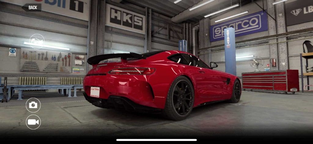 Mercedes Benz AMG GT R CSR2, tune and shift pattern 2 Mercedes Benz AMG GT R CSR2