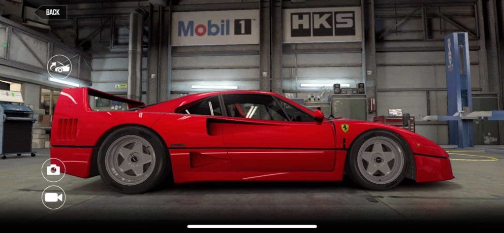 Ferrari F40 CSR2, best tune and shift pattern 3 Ferrari F40 CSR2