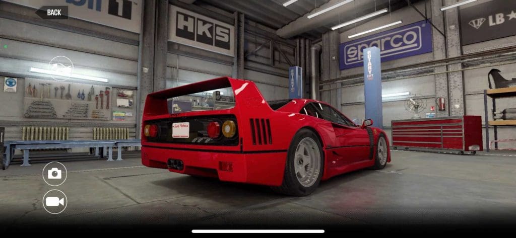 Ferrari F40 CSR2, best tune and shift pattern 2 Ferrari F40 CSR2