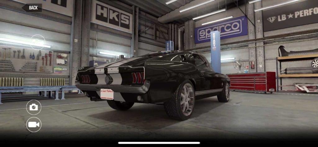 Ford Mustang Fastback CSR2, best tune and shift pattern 2 Ford Mustang Fastback CSR2