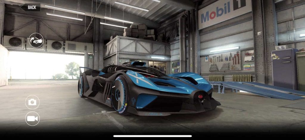 Bugatti Bolide CSR2, tune and shift pattern 4 Bugatti Bolide CSR2