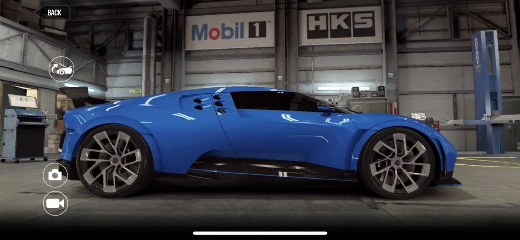 Bugatti Centodieci CSR2, tune and shift pattern