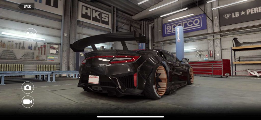 LB Works Honda NSX CSR2, best tune and shift pattern 4 LB Works Honda NSX CSR2