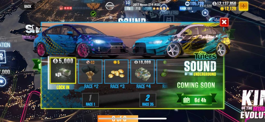 Elite Tuners Events CSR2, all you need to know 3 Elite Tuners CSR2 - Sound of the Underground