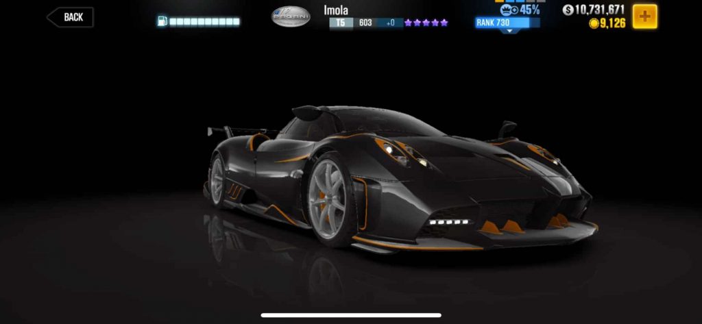 Pagani Supercar Science CSR2, all cars with tune and shift pattern 12 Pagani Supercar Science CSR2, all cars with tune and shift pattern