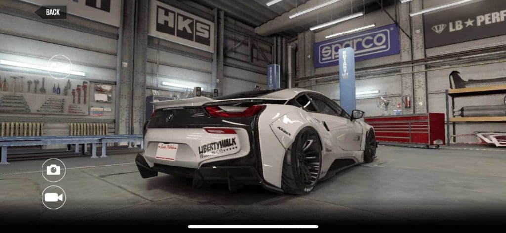 LB-Works BMW i8 / LB i8, best tune and shift pattern 4 LB-Works BMW i8 CSR2