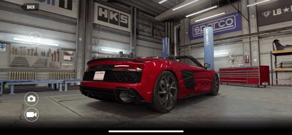 Audi R8 Spyder V10 CSR2