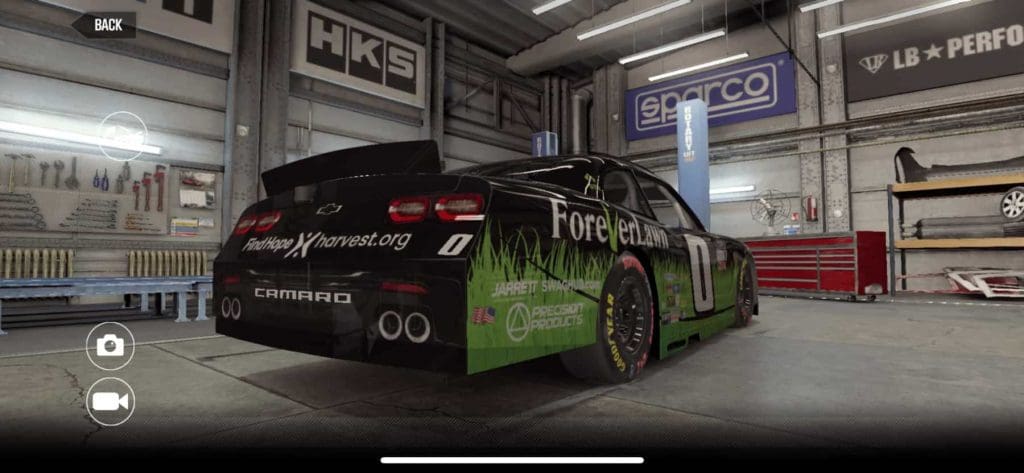 ForeverLawn Zero Chevrolet Camaro SS NASCAR Xfinity CSR2, best tune and shift pattern 2 ForeverLawn Zero Chevrolet Camaro SS NASCAR Xfinity CSR2