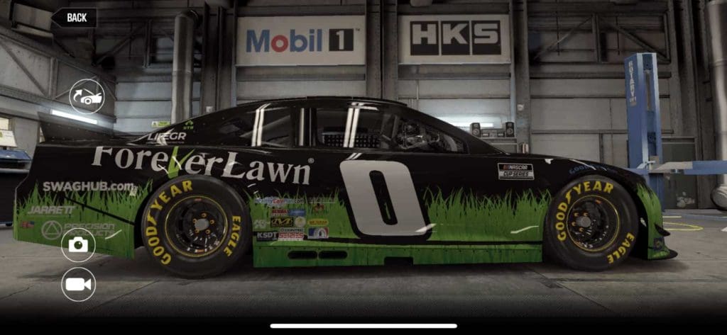 ForeverLawn Zero Chevrolet Camaro ZL1 1LE NASCAR CSR2