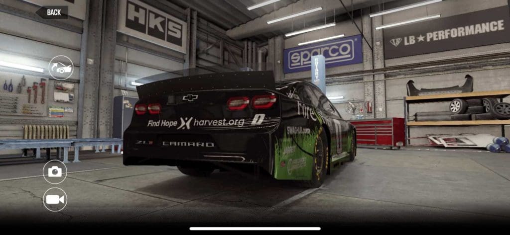 ForeverLawn Zero Chevrolet Camaro ZL1 1LE NASCAR CSR2