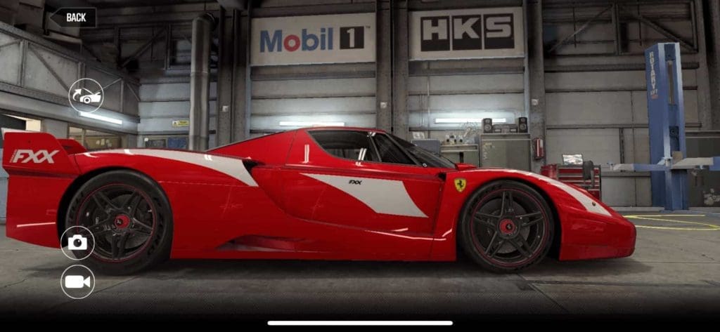 Ferrari FXX Evoluzione CSR2, tune and shift pattern 3 Ferrari FXX Evoluzione CSR2