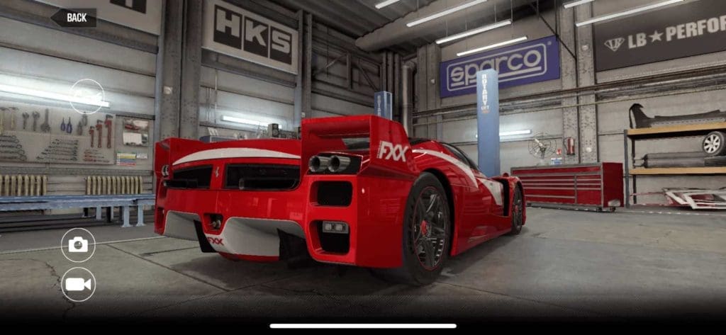Ferrari FXX Evoluzione CSR2, tune and shift pattern 2 Ferrari FXX Evoluzione CSR2