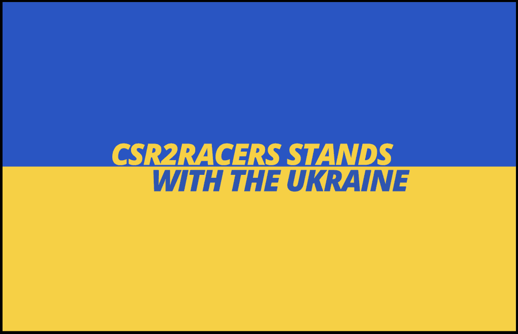 CSRRacers.com stands with the Ukraine 1 CSRRacers.com stands with the Ukraine