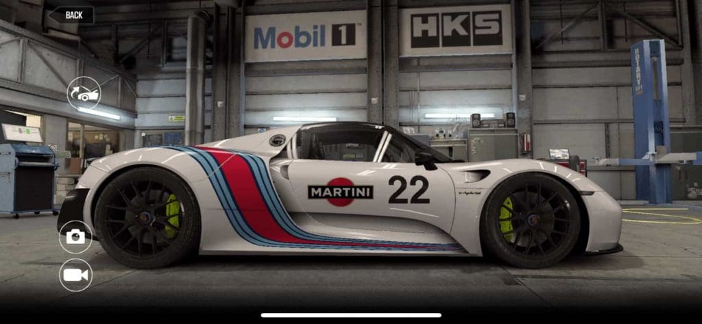 Porsche 918 Spyder Martini Racing CSR2