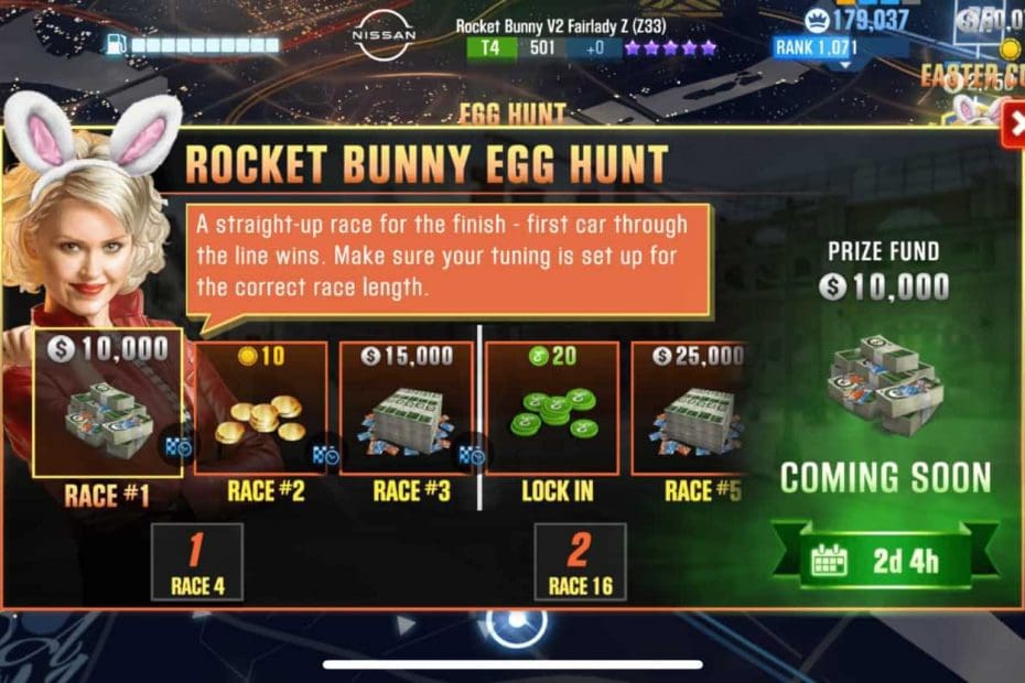 CSR2 Egg Hunt Event 2022, Season 152