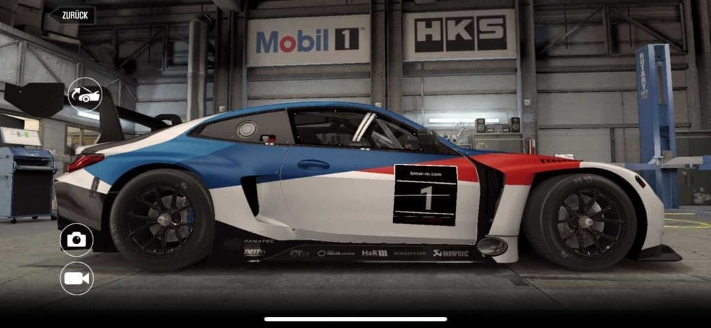 BMW M4 GT3 CSR2, tune and shift pattern 3 BMW M4 GT3 CSR2