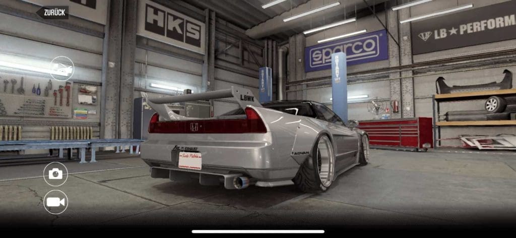 LB-Works Honda NSX-R CSR2, best tune and shift pattern 3 LB-Works Honda NSX-R CSR2