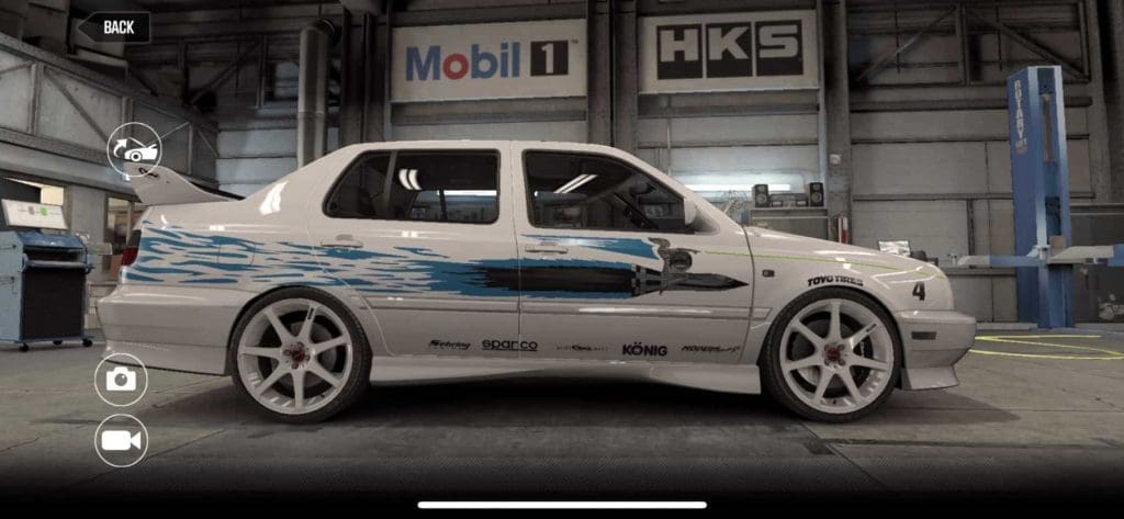 Volkswagen Jetta CSR2, best tune and shift pattern 3 Volkswagen Jetta CSR2