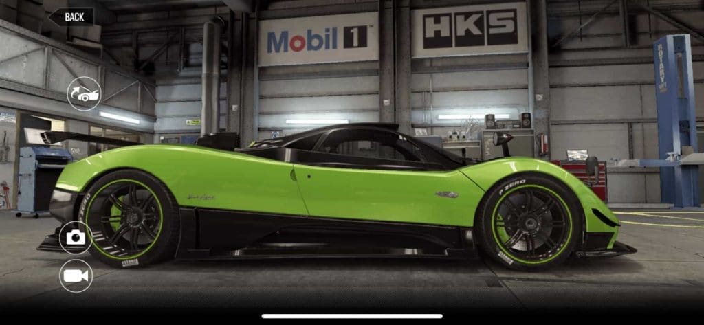 Pagani Zonda Cinque Coupe CSR2, best tune and shift pattern 4 Pagani Zonda Cinque Coupé CSR2