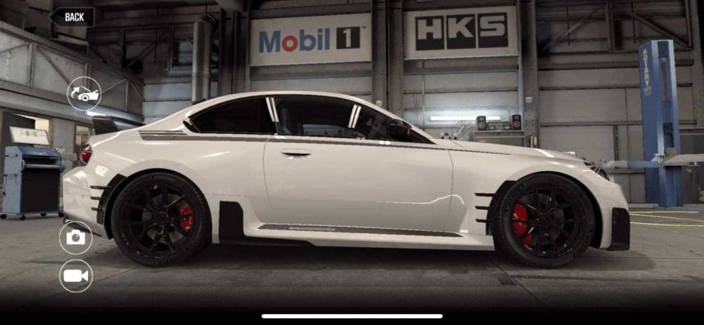 BMW M2 G87 Coupe M Performance CSR2, best tune and shift pattern 4 BMW M2 G87 Coupe M Performance CSR2