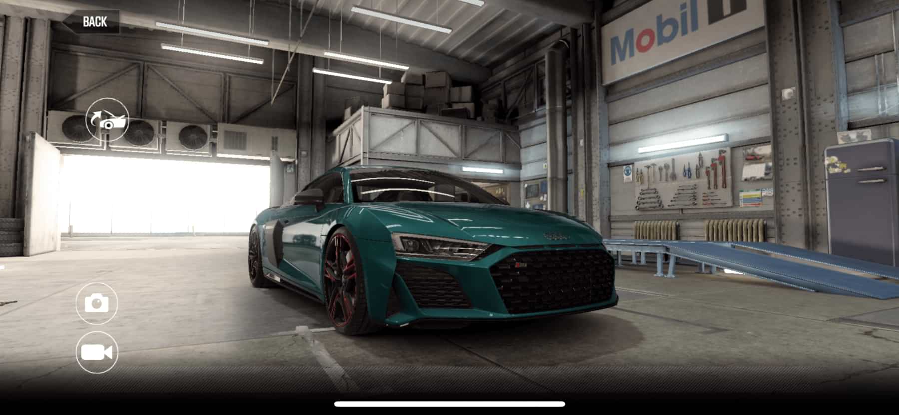 Audi R8 Green Hell CSR2, tune and shift pattern